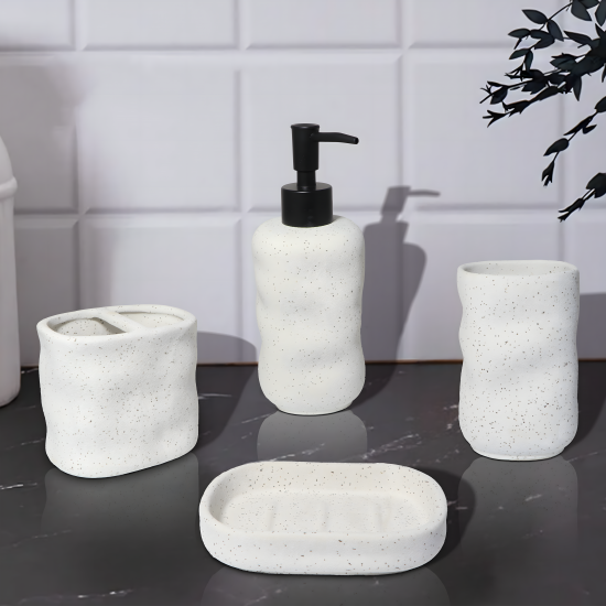 Ceramic Bathroom Set 4 Pcs