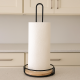 Metal & Wooden Paper Towel Holder