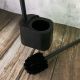 Bathroom Brush With Toilet Paper Holder