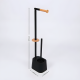 Bathroom Brush With Toilet Paper Holder