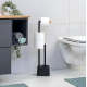 Bathroom Brush With Toilet Paper Holder