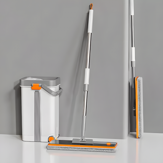 Plastic Mop & Bucket