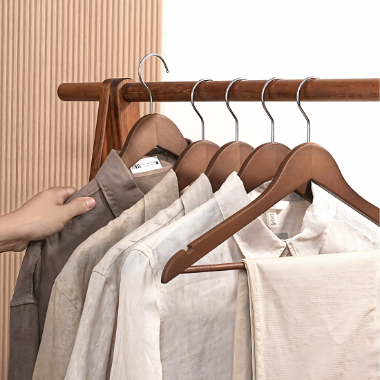 Wooden Clothes Hanger 3 Pcs
