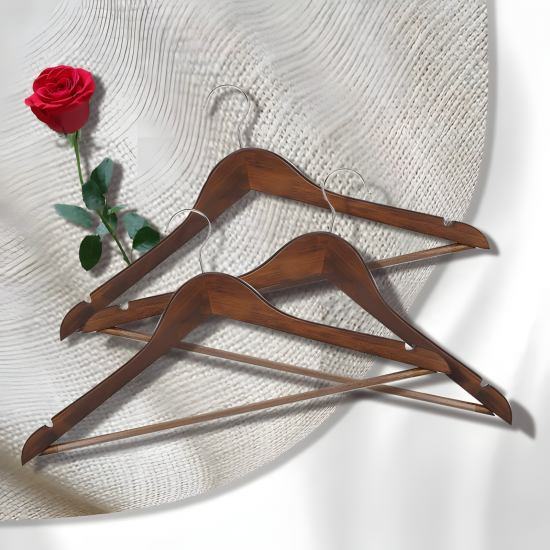 Wooden Clothes Hanger 3 Pcs