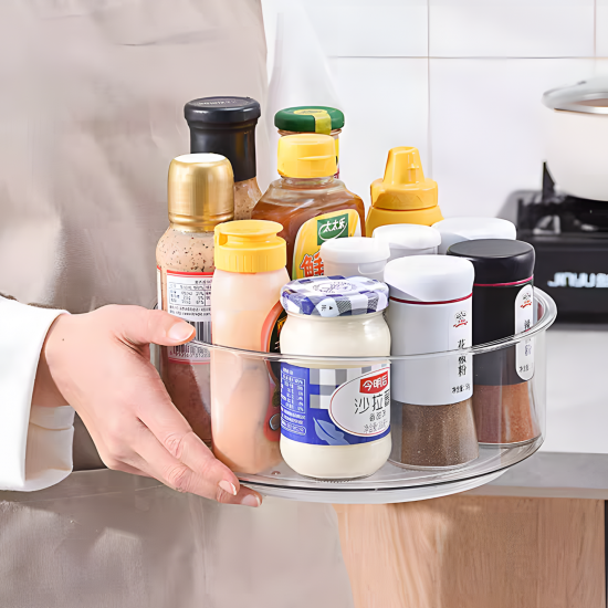 Rotating Plastic Organizer