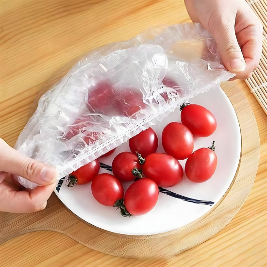 Elastic Food Covers 100 Pcs