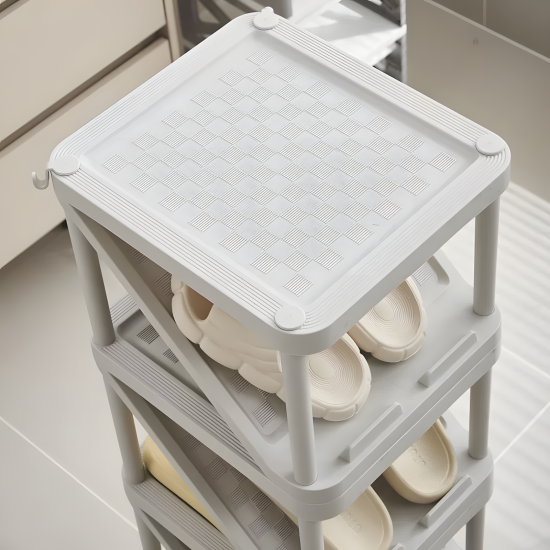 Plastic Shoe Rack 3 Layers