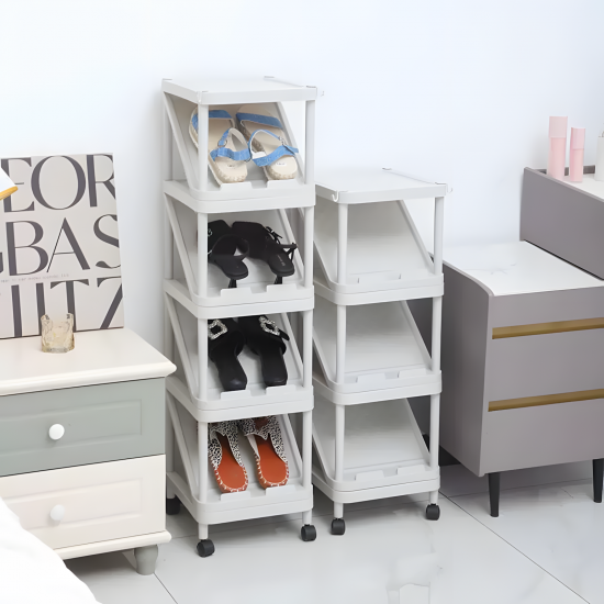 Plastic Shoe Rack 3 Layers