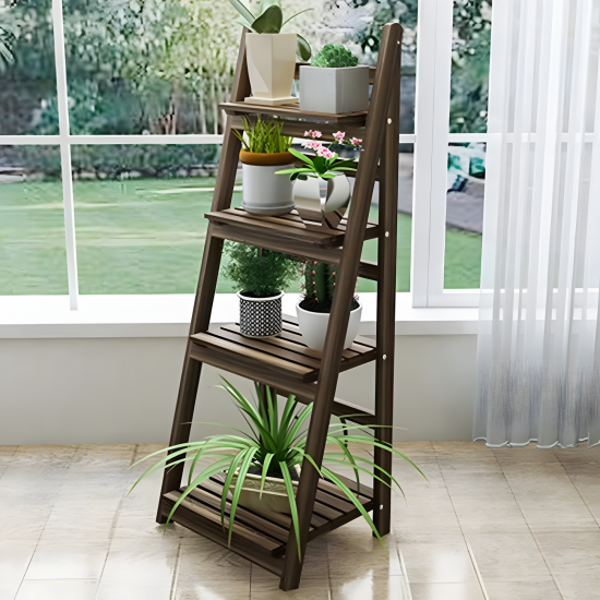 Wooden Rack 4 Tier