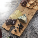 Wooden Cutting Boards 4 Pcs With Stand