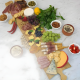 Wooden Cutting Boards 4 Pcs With Stand