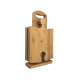 Wooden Cutting Boards 4 Pcs With Stand