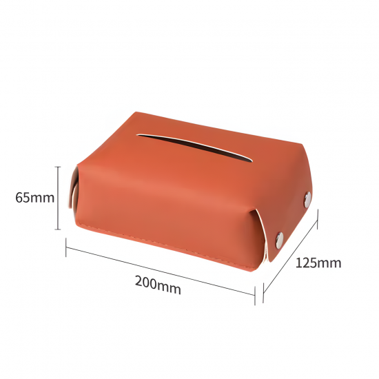 Leather Tissue Box