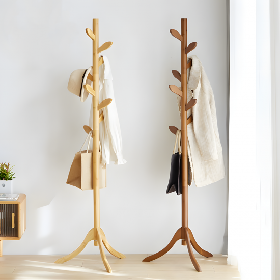 Wooden Coat Rack