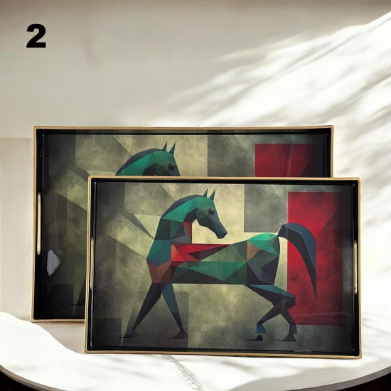 Trays Set of 2