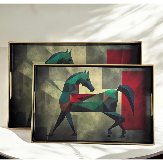 Trays Set of 2