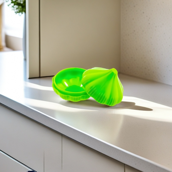 Plastic Food Container Garlic Shaped