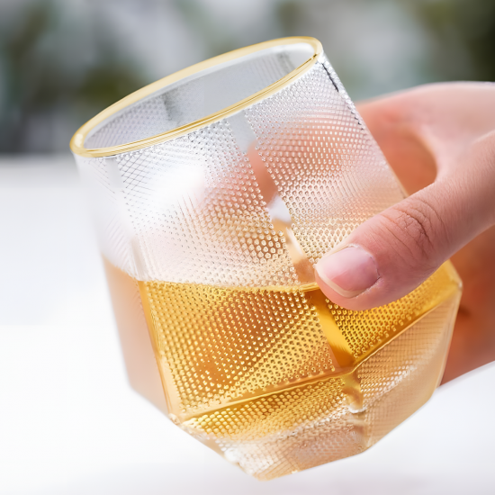 Glass Cups Set 6 Pieces