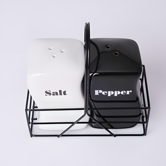 Porcelain Salt Shakers Set