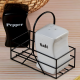 Porcelain Salt Shakers Set