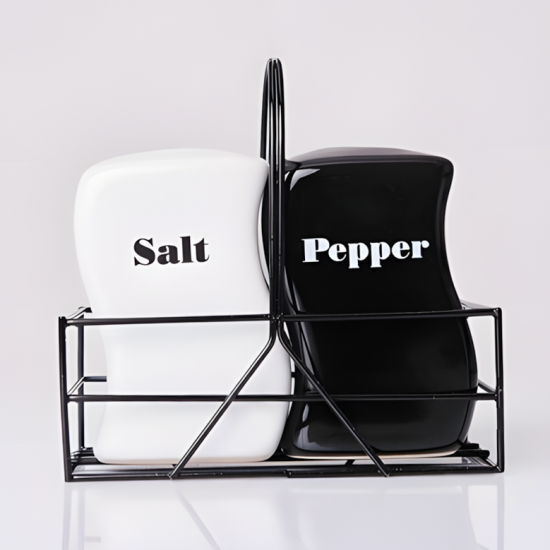 Porcelain Salt Shakers Set