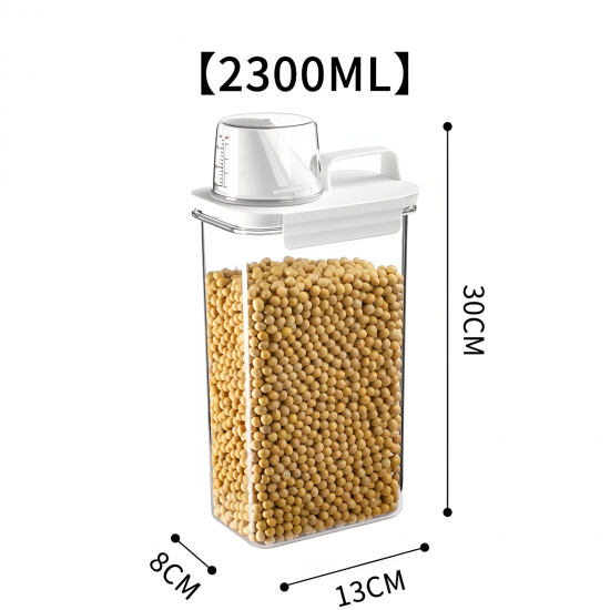 Plastic Food Container 2300 ml