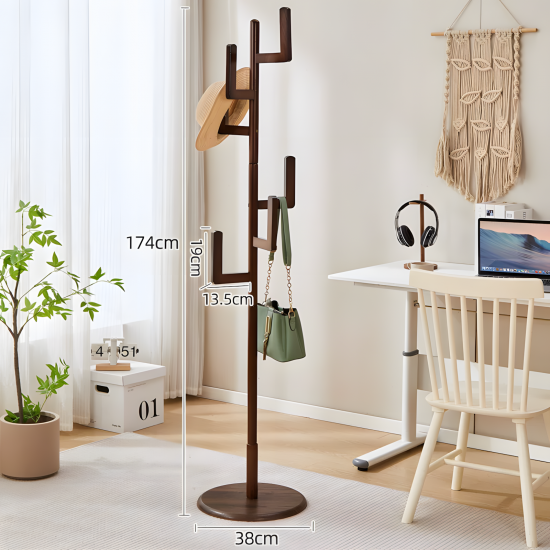 Wooden Coat Rack