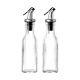 Glass Oil Dispenser Set of 2 150 ml Bottles