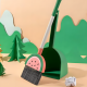 Plastic Broom & Dustpan