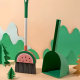 Plastic Broom & Dustpan