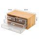 Acrylic And Wooden Organizer