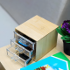 Acrylic And Wooden Organizer