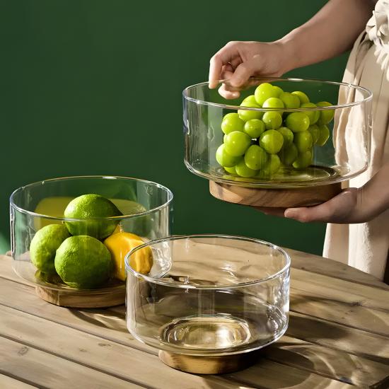 Glass Bowl Large