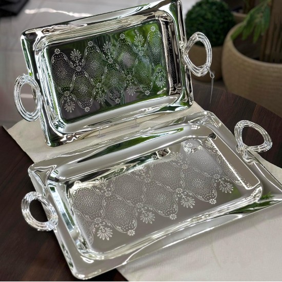 Metal Trays 2 Pcs