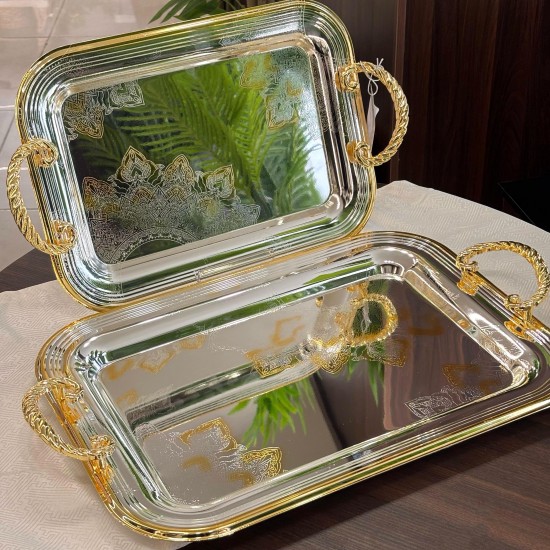 Metal Trays 2 Pcs