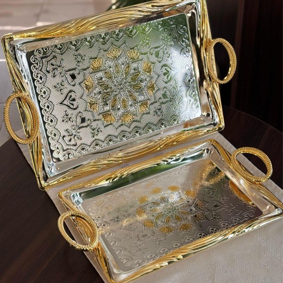 Metal Trays 2 Pcs