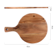 Circular Wooden Board