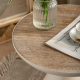 Wooden & Metal Table
