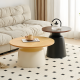 Wooden & Metal Table Set 2 pieces