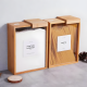 Glass & Wood Jar