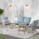 Patio Seating Set 4 Pcs