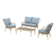 Patio Seating Set 4 Pcs