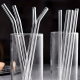 Glass Straws 4 pcs + Cleaning Brush