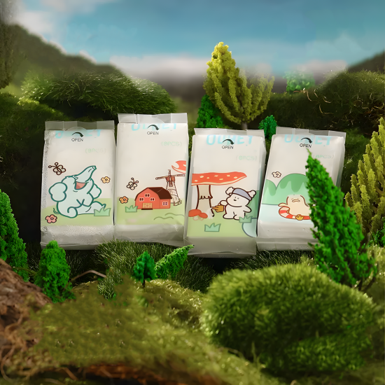 Wet Wipes 8 Packs