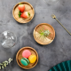 Wooden & Glass Serving Platter Small
