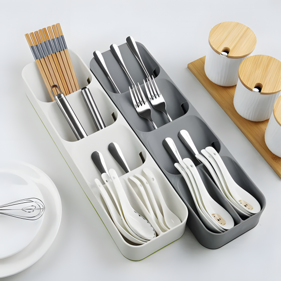 Plastic Spoons Organizer