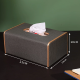 Leather Tissue Box