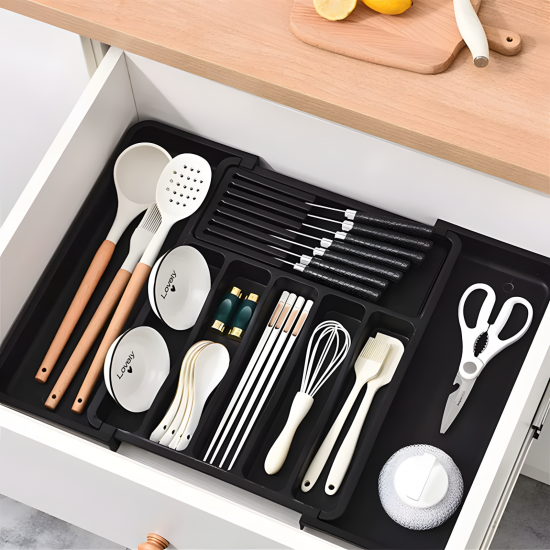 Plastic Spoons Organizer