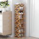 Wooden Shoes Organizer 8 Tier