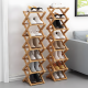 Wooden Shoes Organizer 8 Tier
